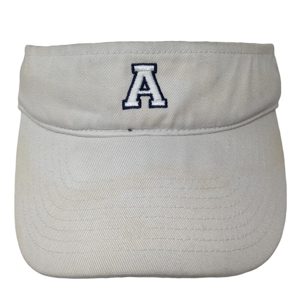 Aeropostale Strapback Visor Hat Beige One Size Embroidered Aero Cap